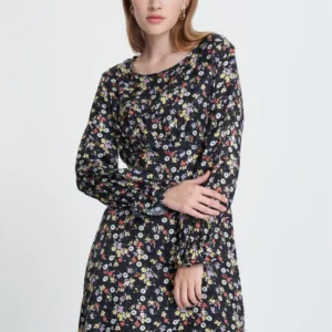 Çiçek Desenli Elbise